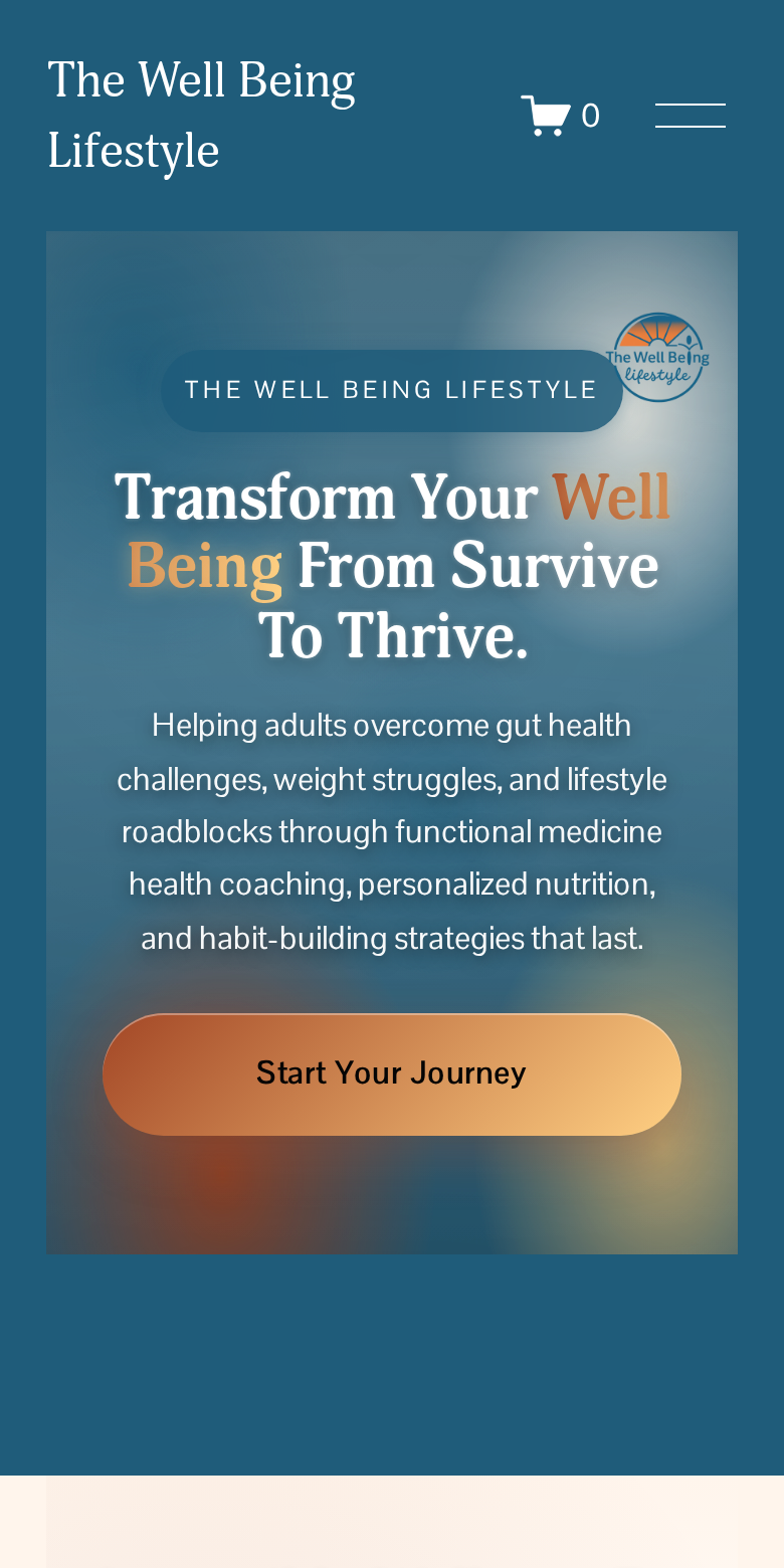 The Well Being Lifestyle, mobile